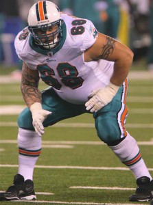 Dolphins OL Richie Incognito