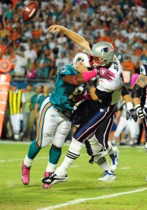 Cam Wake Sacks Tom Brady